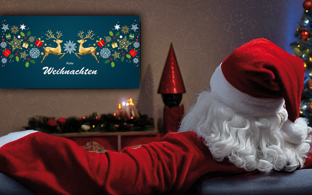 Kann Ihre Webagentur auch Weihnachtskarten gestalten? sam. schon!