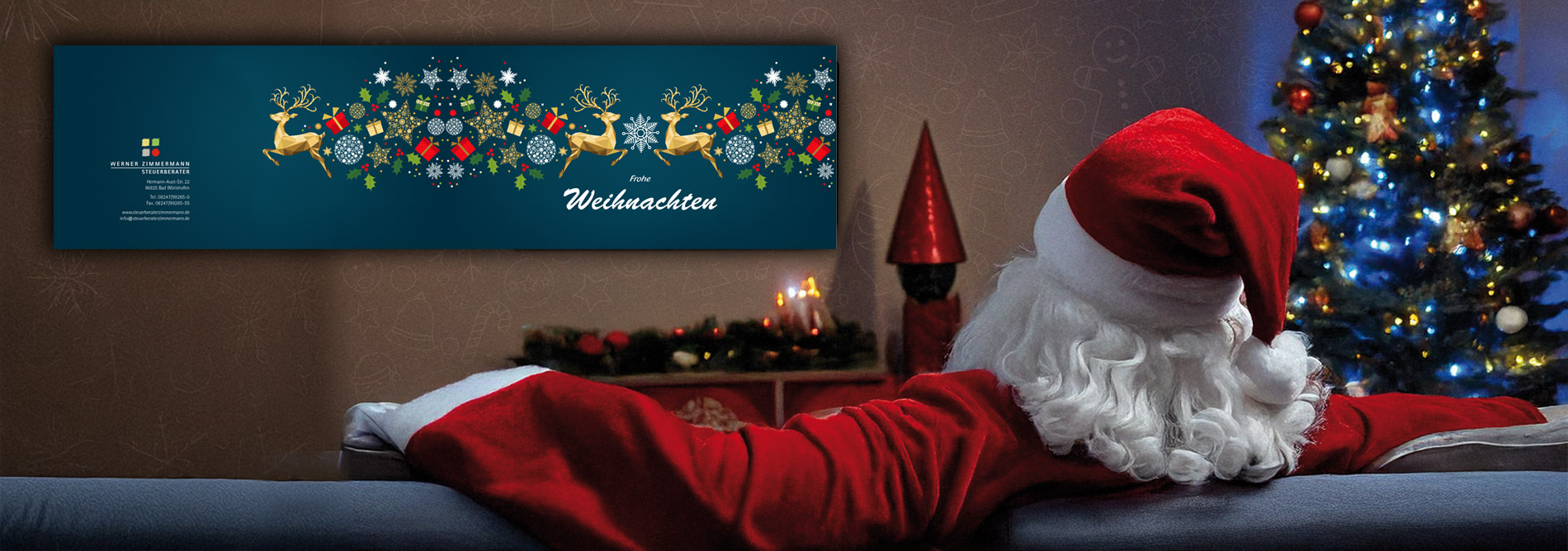 Kann Ihre Webagentur auch Weihnachtskarten gestalten? sam. schon!